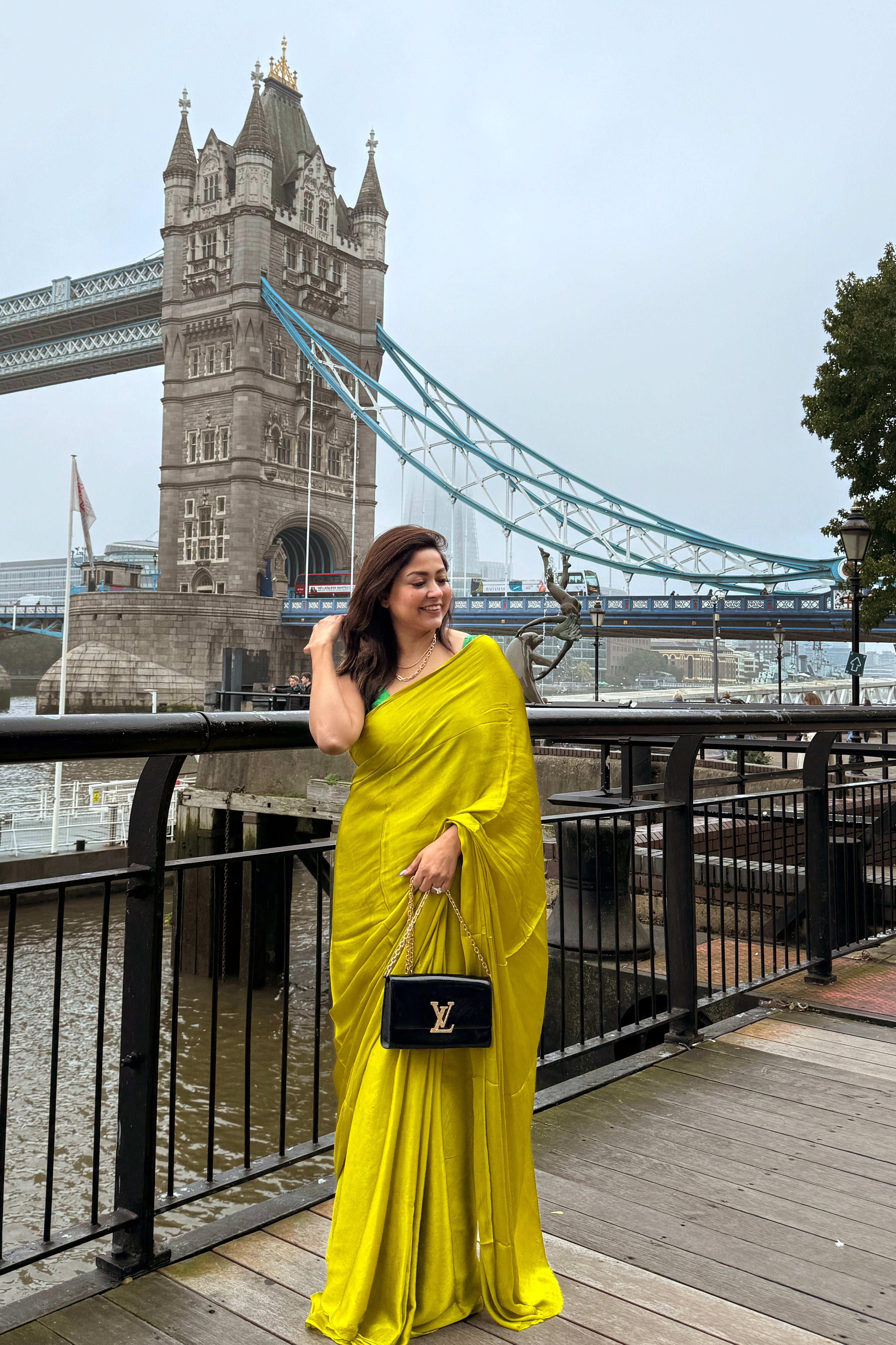 Crepe Satin Saree